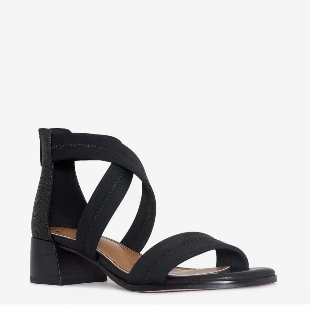 Donald J. Pliner Anitra Black Strappy Sandals size 9